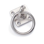 Argola giratória com placa Shires