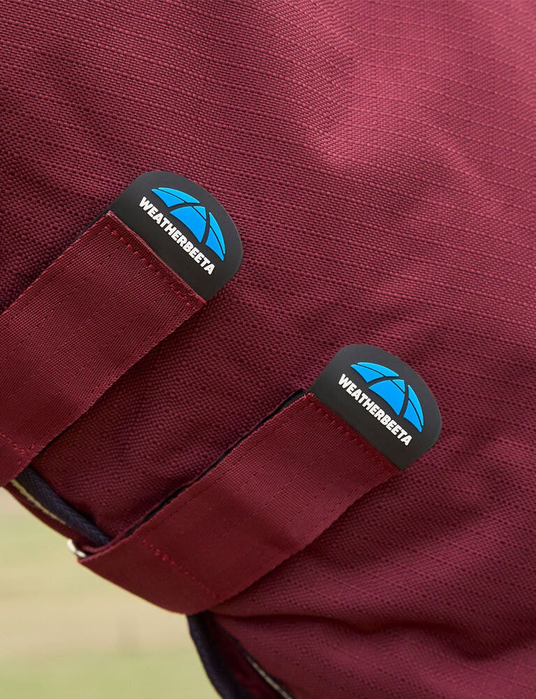 Manta Weatherbeeta ComFiTec Prelim Turnout Combo 220g Borgonha / marinho Vermelho