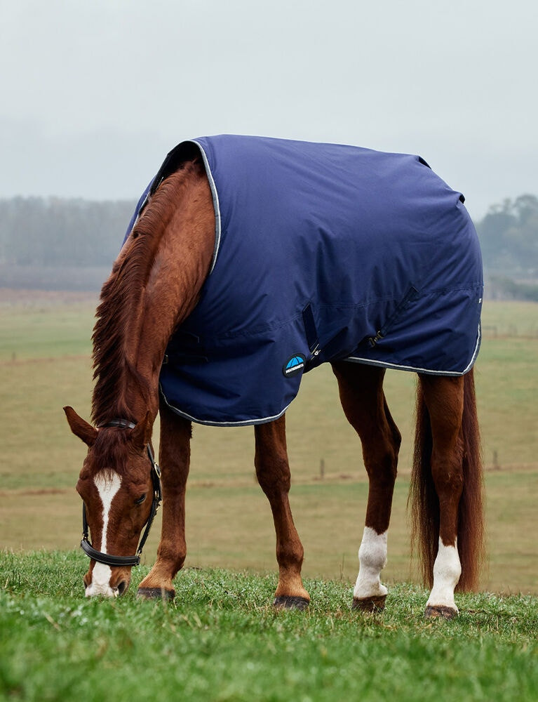 Manta Weatherbeeta ComFiTec Tyro Turnout 50g Marinho / carvão vegetal Azul-marinho
