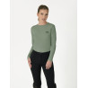 T-shirt Weatherbeeta de manga comprida casual UV - Folha de oliveira