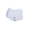 Manta de sela Weatherbeeta Prime Air-Tec Misto Shaped - Branco