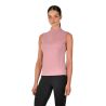 Top sem mangas respirável Dublin para mulher - Rosa pó