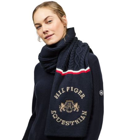 Cachecol de malha Tommy Hilfiger Equestrian Hyde