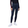 Calça de equitação Tommy Hilfiger Equestrian em jeans Hope para mulher - Enxaguar