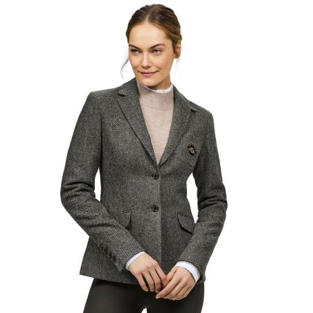 Blazer Tommy Hilfiger Equestrian Albany tweed feminino
