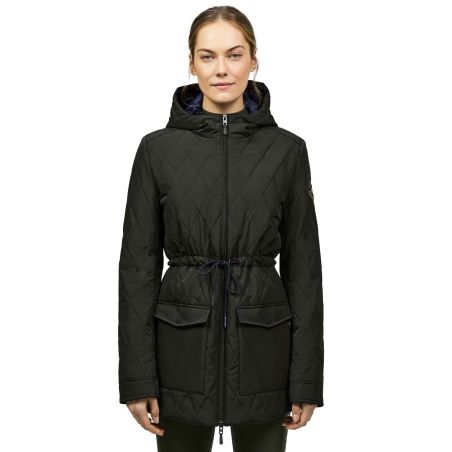 Casaco acolchoado Tommy Hilfiger Equestrian Forest feminino