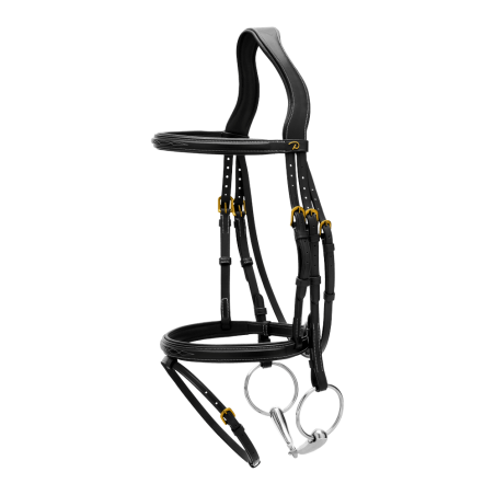 Bridão com muserola combinada Dy'on