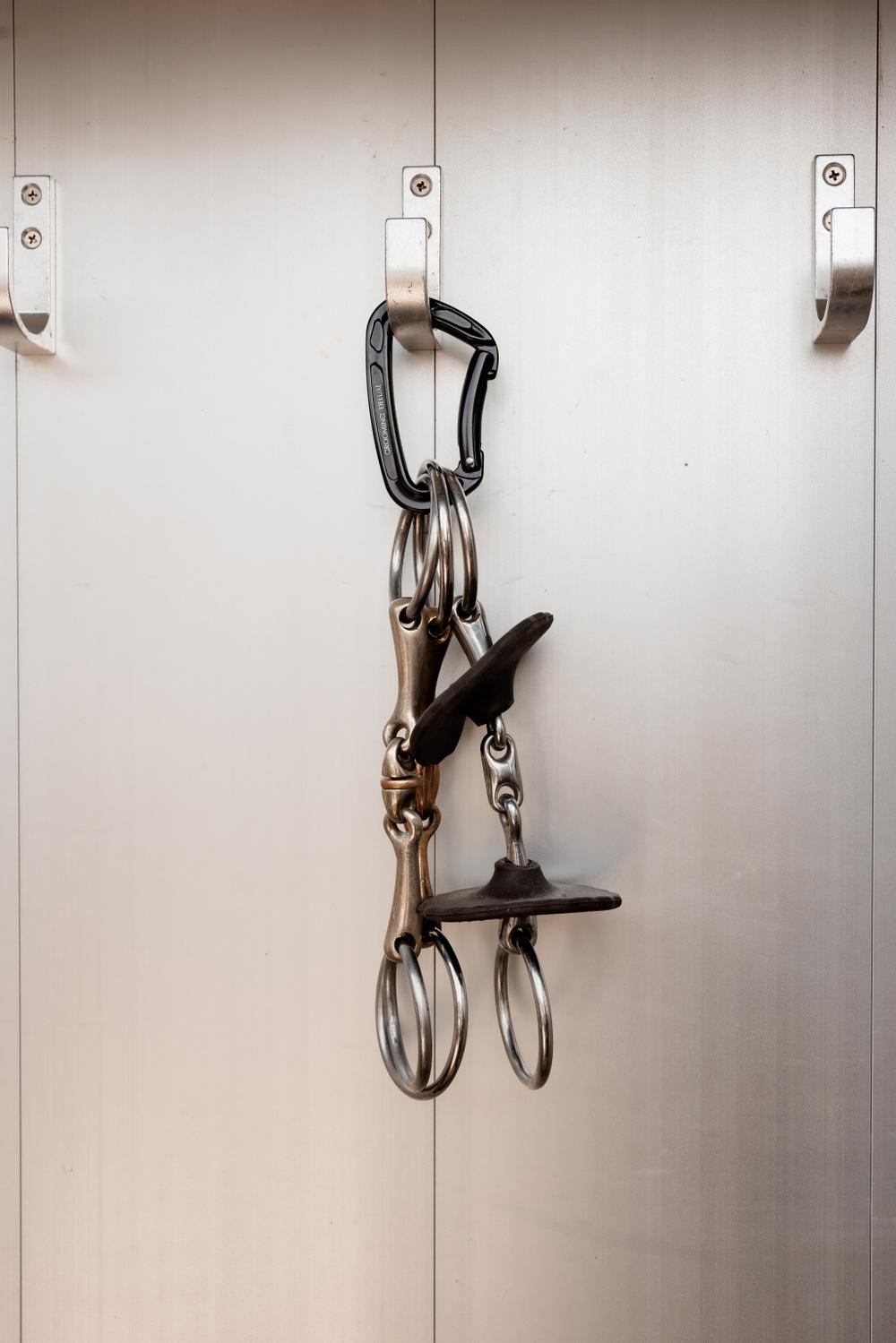 Mousquetão de Alumínio Safety Grooming Deluxe da Kentucky Preto Mousquetão de Alumínio Safety Grooming Deluxe da Kentucky Preto