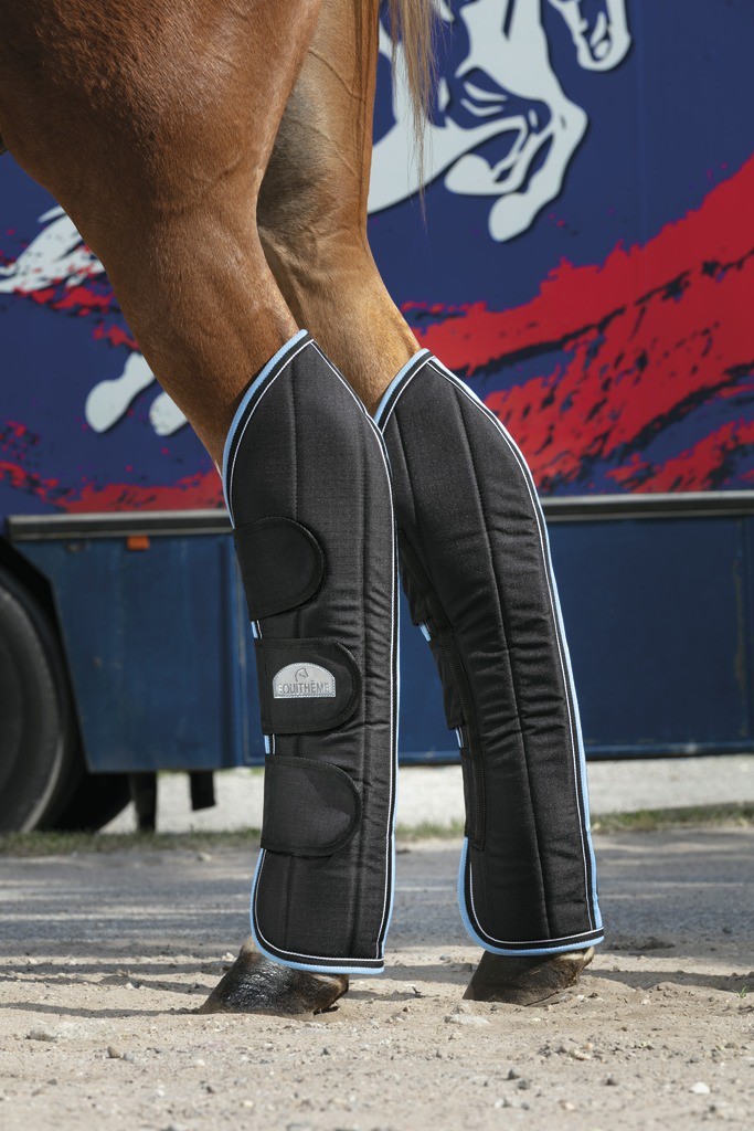 Guérralas de transporte Equithème Tyrex 600 D Preto / azul céu