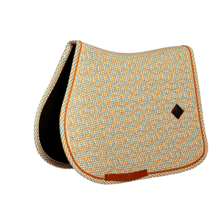 Manta de sela de veludo Kentucky estampada