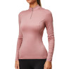 Camada Base Equestrian Stockholm Air Breeze Sunshirt feminina - Rosa