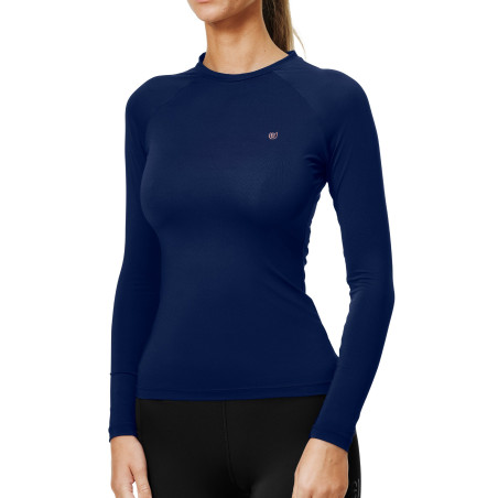 Base Layer Equestrian Stockholm Dynamic feminino de mangas compridas