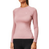 Base Layer Equestrian Stockholm Dynamic feminino de mangas compridas - Rosa
