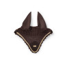Touca anti-moscas Equestrian Stockholm - Marrom dourado