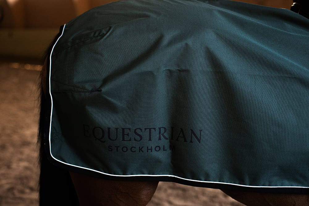 Capa de rim Equestrian Stockholm Verde sicômoro