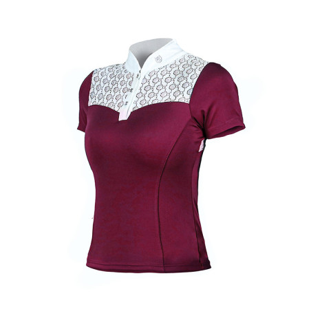 Pólo de concurso Equestrian Stockholm Champion feminino