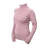 Camisola de gola alta tricotada Equestrian Stockholm mulher - Rosa