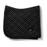 Manta de adestramento Equestrian Stockholm moderna - Preto