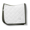 Manta de adestramento Equestrian Stockholm moderna - Vale branco marcante