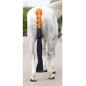 Protetor de cauda forrado com bolsa Arma Shires - Laranja