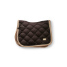 Manta de sela Equestrian Stockholm jumping - Marrom dourado
