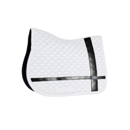 Manta de sela Equestrian Stockholm de salto com bandas