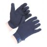 Luvas Shires Newbury adulto - Azul-marinho