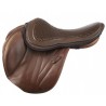 Capa de selim amortecedora Acavallo Gel Out 10 mm - Dressage - Castanho