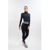 Legging Harcour Volta - Preto / cinza claro