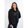 Sweat Harcour Almyra mulher - Preto