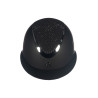 Capacete Alarion Diamond HKM - Preto / prateado