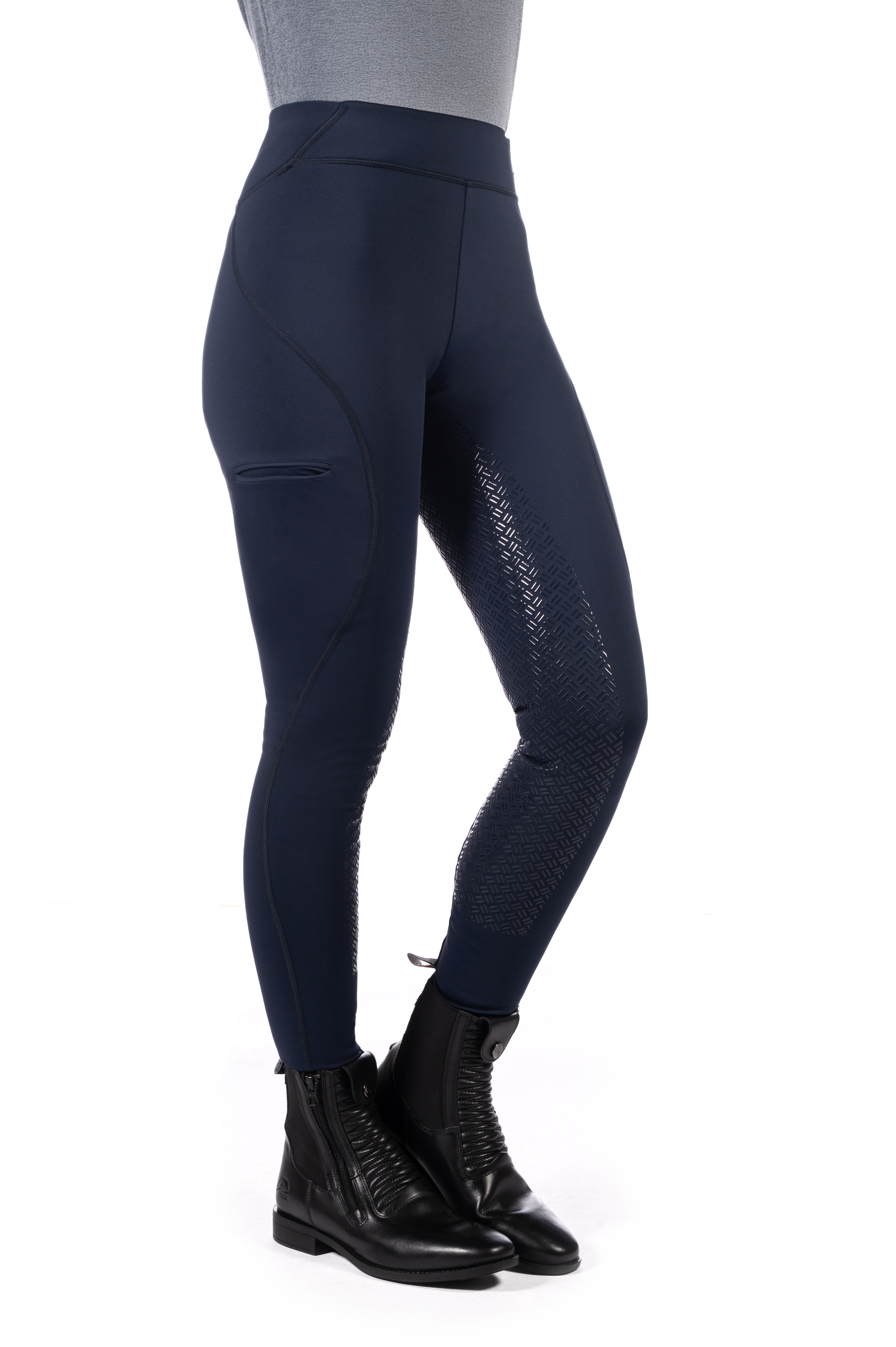 Legging Rio fundo 1/1 em silicone HKM Azul escuro