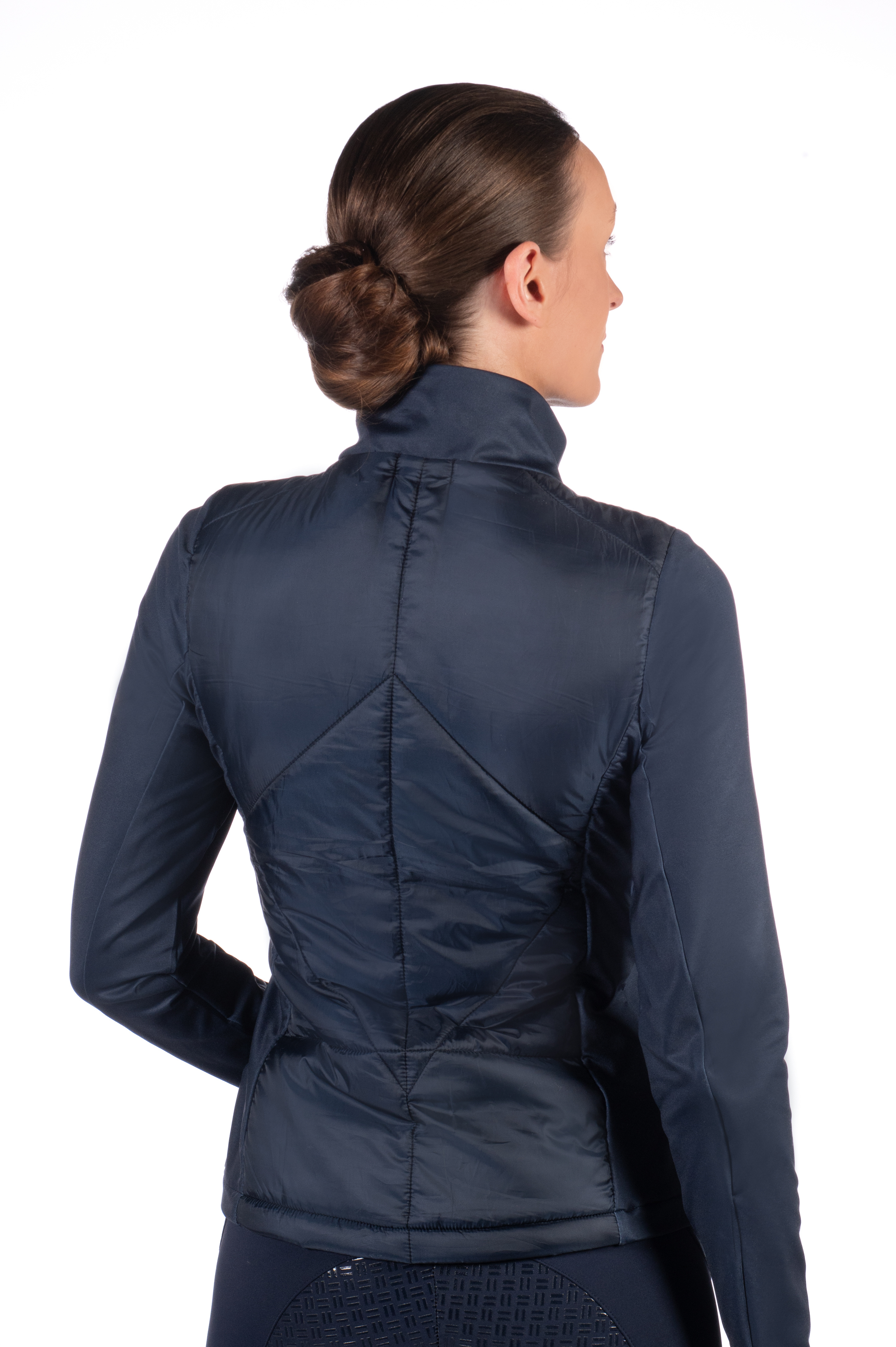 Casaco bimatéria Prag II Style HKM Azul escuro