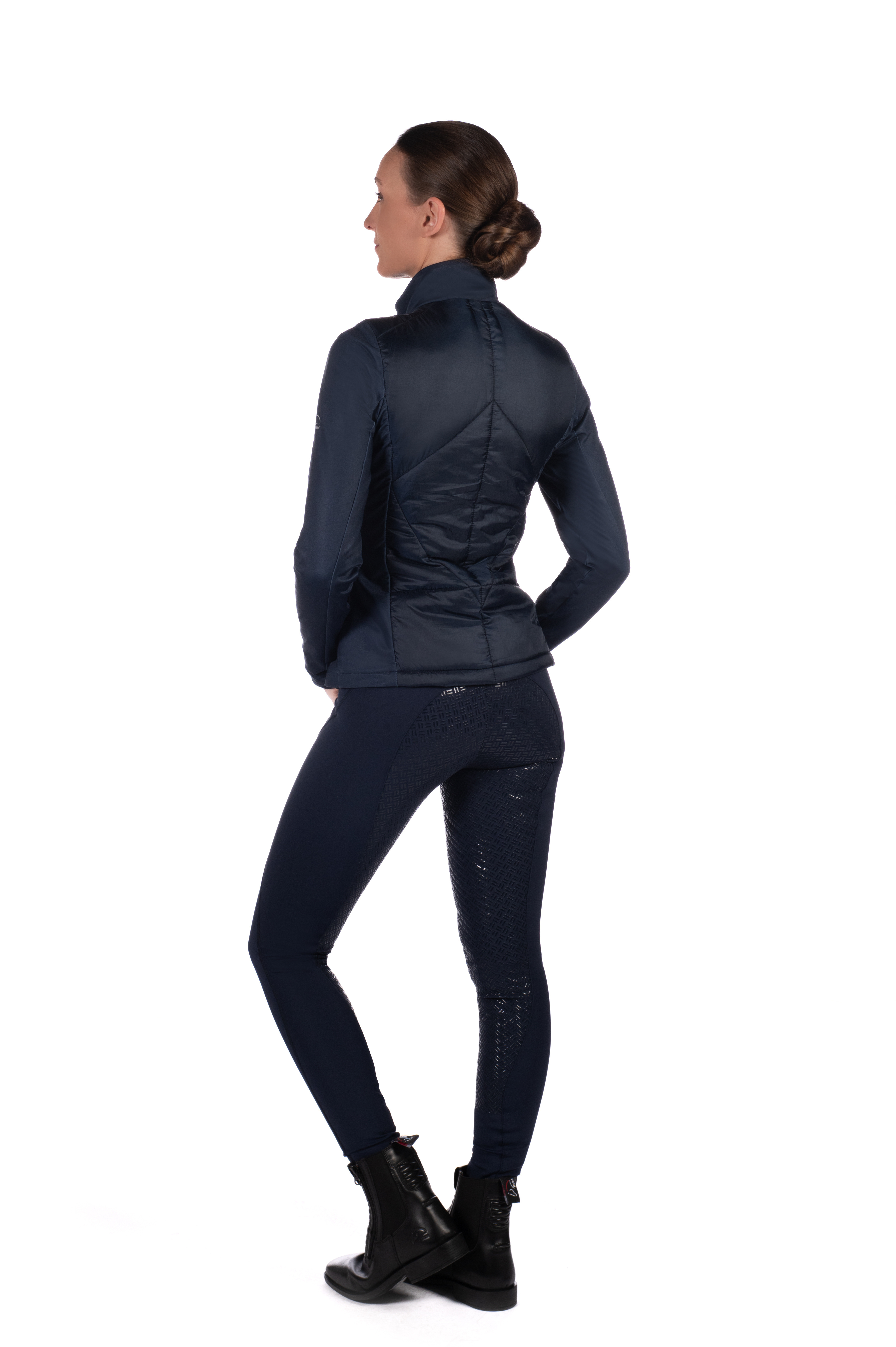 Casaco bimatéria Prag II Style HKM Azul escuro