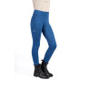 Legging Lana II Style assento 1/1 em silicone HKM - Azul