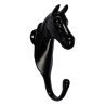Suporte para cabeça de cavalo HKM - Preto