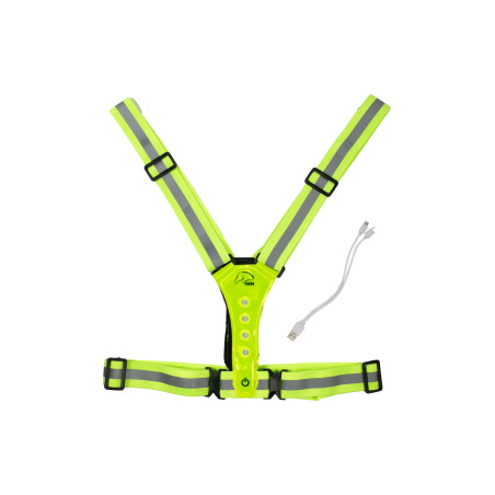 Colete luminoso com LED HKM