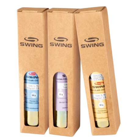 Cartucho de substituição de CO2 para colete airbag Swing P25 AIR