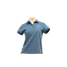 Polo piqué de manga curta Flags & Cup feminino Anzia - Íris