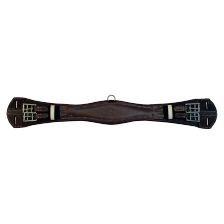 Cilha curta Tattini em couro