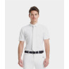 Camisa de concurso Horse Pilot de manga curta para homem Aerolight - Branco