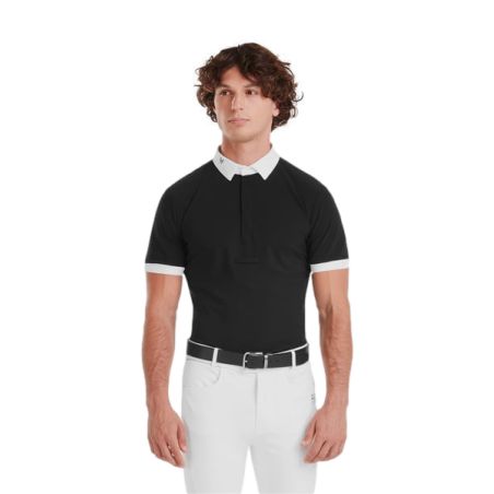 Camisa de concurso Horse Pilot de mangas curtas Aerolight homem