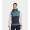 Casaco curto de chuva de equitação Raintech Horse Pilot feminino - Azul nuvem