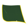 Almofada de Sela Espanhola com Cantos Umbria Equitazione - Verde / amarelo
