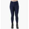 Calças de equitação Horseware Flexfit inverno com grip nos joelhos para mulher - Marinho