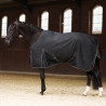 Cobertor de paddock Imperial Riding Basic com pescoceira removível em polar - Preto