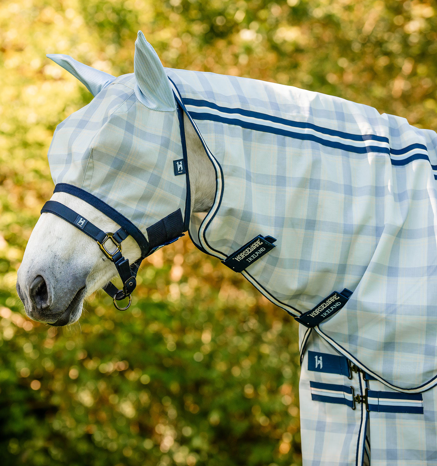 Camisa antimosca para pônei Horseware® Newmarket Marine witney Azul-marinho