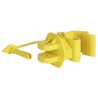 Isolador Pinlock T-Post AKO com 25 unidades - Amarelo