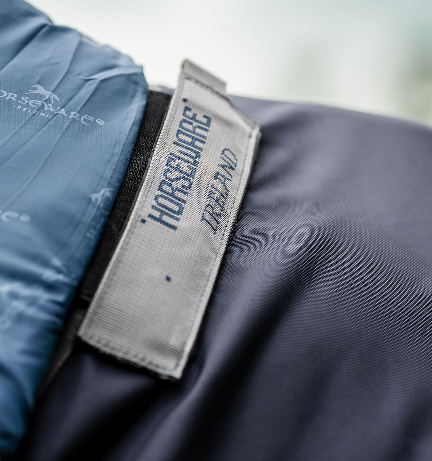 Cobertura Horseware Rambo Optimo Bundle 0g + Liner 200g Marinho / tempestade / cinza prateado Azul-marinho