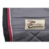 Tapete Palm Beach Obstáculo Privilégio Equitação - Cinza / prata / vermelho